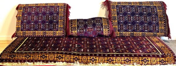 Authentic Afghani Toshak Floor Seating