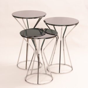 3-piece modern nesting side tables